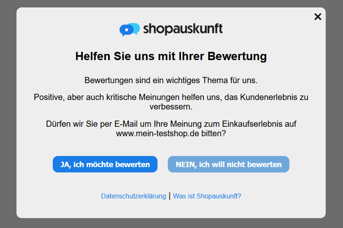 pop-up-bewertungsanfrage